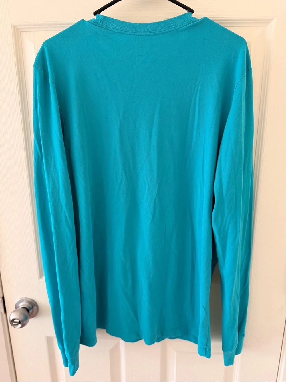 Nike Teal Dri-FIT Short Sleeve Tee with White Swoosh